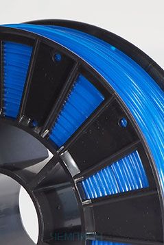 Пластик для 3D принтера ABS синий 1,75мм 1000 гр.