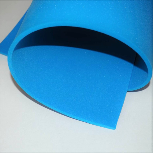 ЭВА материал 1200х600 мм 4 мм, синий №1